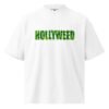 unisex-organic-oversized-high-neck-t-shirt-white-front-68f1c7c36ec40.jpg Hollyweed J - Unisex organic oversized high neck t-shirt