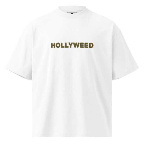 Hollyweed K - Unisex organic oversized high neck t-shirt