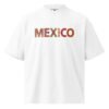 Mexico E - Unisex organic oversized high neck t-shirt