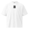 unisex-organic-oversized-high-neck-t-shirt-white-front-68f1d431e5fce.jpg Embroidered Style Label A - Unisex organic oversized high neck t-shirt