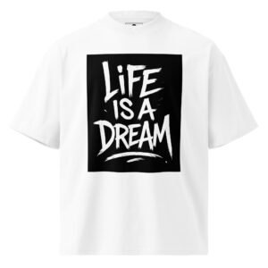 unisex-organic-oversized-high-neck-t-shirt-white-front-68f3d76b4cb0a.jpg Graffiti B - Unisex organic oversized high neck t-shirt
