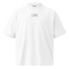 Liad Embroidered Style A - Unisex organic oversized high neck t-shirt