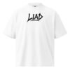 Liad Graffiti A - Unisex organic oversized high neck t-shirt