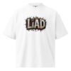 Liad Graffiti D - Unisex organic oversized high neck t-shirt