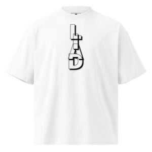 Liad Trans A - Unisex organic oversized high neck t-shirt