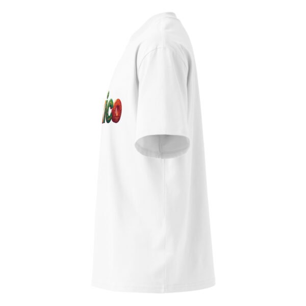 Mexico B - Unisex organic oversized high neck t-shirt