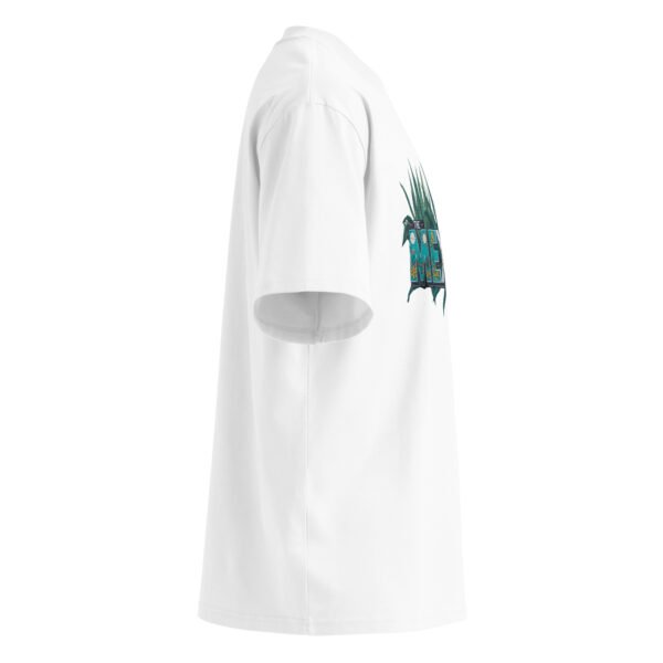 Mexico A - Unisex organic oversized high neck t-shirt