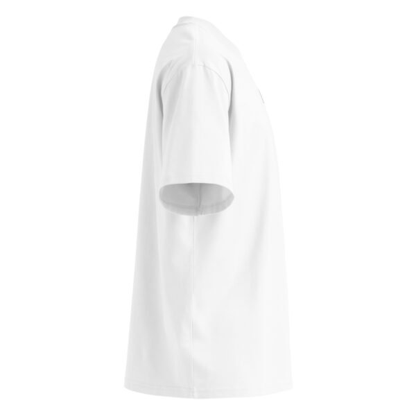 Liad Embroidered Style A - Unisex organic oversized high neck t-shirt