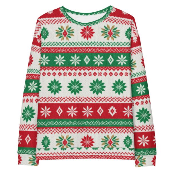 Christmas F Unisex cotton sweatshirt