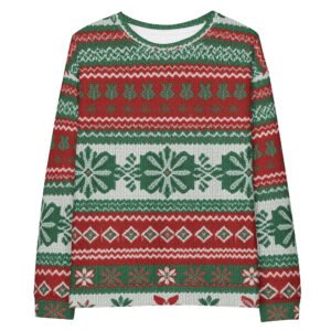 Christmas J Unisex cotton sweatshirt