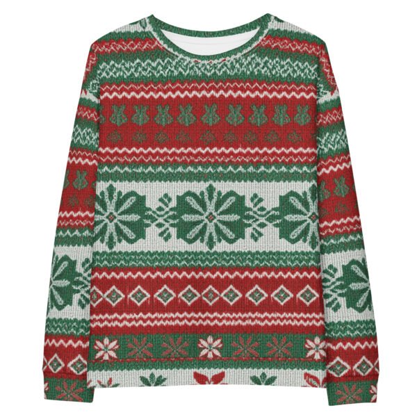 Christmas J Unisex cotton sweatshirt